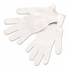 Memphis Glove 9500LM Cotton/Polyester Knit Glove Natural Large (1 PR)
