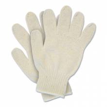 Memphis Glove 9506LM Large 100% Cotton Heavyweight Natural Str. Glove (1 PR)