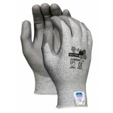 Memphis Glove 9676L Large Ultra Tech Dyneemastring Knit Glove Blk/W (12 PR)