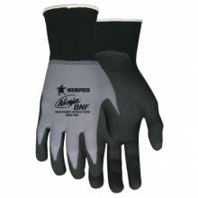 Memphis Glove N96790XS Ninja Bnf 15 Ga Gray Nylon/Spandex Shell Blk B (12 PR)