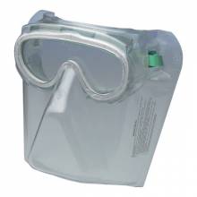 Jackson Safety 16671 Goggle Mono Shield Assy211 Grn/Clr  3005059
