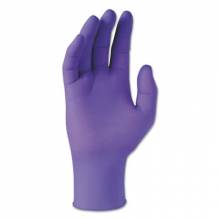 Kimberly-Clark Professional 55084 9.5" Size X-Large Safeskin Purple Nitrile Exam G (90 EA)