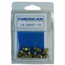 American Lube 14-28001-10 10 Piece 14-28001 Grease Fitting Display Pack
