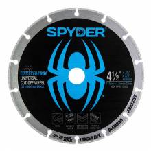 Spyder 14001 Spyder 4.5-in Diamond Cut-off Wheel