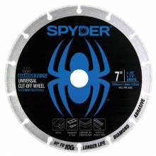 Spyder 14007 Spyder 7-in Diamond Cut-off Wheel