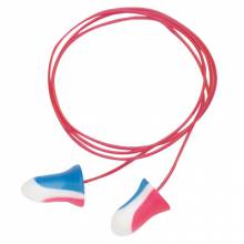 Howard Leight By Honeywell MAX-30-USA Max Pre Shaped Fm Ear Plug W/Poly Crd Red/Wht/Bl (100 PR)