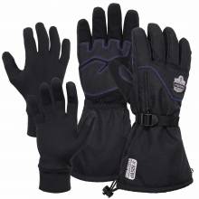 Ergodyne 17602 ProFlex 825WP Thermal Waterproof Winter Work Gloves S (Black)
