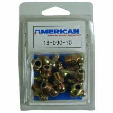 American Lube 18-090-10 10 Piece 18-090 Grease Fitting Display Pack