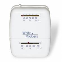 White Rodgers 1C20-102 Single-Stage Snap-Action Low voltage room thermostat