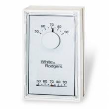White Rodgers 1E30N-910 Single Stage Mechanical Thermostat, Vertical, Mercury Free (Heat Only)