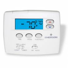 White Rodgers 1F82-0261 5+1+1 Day Programmable Blue Thermostat, 2/1HP