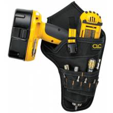Clc Custom Leather Craft 5023 Cordless Drill Holster -Multiple Outer Pockets (1 EA)