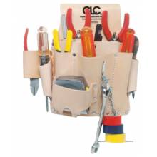 CLC CUSTOM LEATHER CRAFT 201-W500 8 POCKET ELECTRICIAN'S TOOL POUCH(2 EA/1 PK)