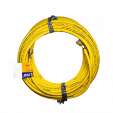 Yellow Jacket 21175 75", yellow, HAV standard fitting, PLUS II 1/4" charging hose