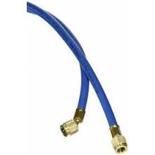 Yellow Jacket 21312 12", blue, HAV standard fitting, PLUS II 1/4" charging hose