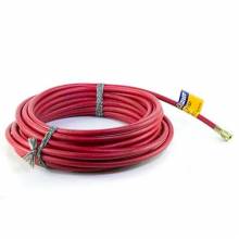 Yellow Jacket 21750 50", red, HAV standard fitting, PLUS II 1/4" charging hose