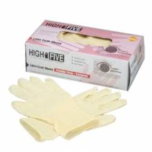 AbilityOne 651500NIB0309 SKILCRAFT Examination Gloves - Cream - Latex - Tear Resistant, Puncture Resistant, Powder-free