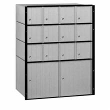 Mailboxes 2214 Salsbury Aluminum Mailbox - 14 Doors - Standard System