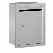 Mailboxes 2245AP Salsbury Letter Box (Includes Commercial Lock) - Standard - Recessed Mounted - Aluminum - Private Access