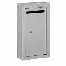 Mailboxes 2260AP Salsbury Letter Box (Includes Commercial Lock) - Slim - Surface Mounted - Aluminum - Private Access