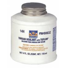 Permatex 80632 #14 Thread Sealant Withtelfon 4 Oz Bottle