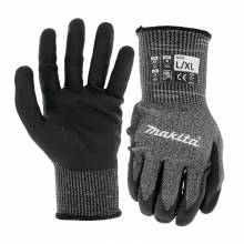 Makita T-04145 Advanced FitKnit™ Cut Level 7 Nitrile Coated Dipped Gloves (Large/X‑Large)