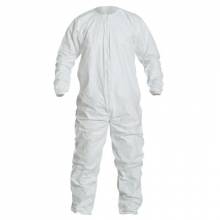 DUPONT 251-IC253BWHLG00250S DUPONT TYVEK ISOCLEAN COVERALL(25 EA/1 CA)