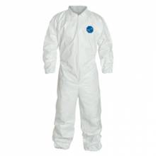 DUPONT 251-TY125S-2XL DUPONT TYVEK COVERALL ZIP FIT- ELAS WRIST & ANK(25 EA/1 CA)
