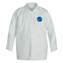 Dupont TY303S-2XL Tyvek Coverall Shirt Snap Front Long Sleeves 2Xl (50 EA)