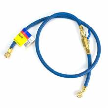 Yellow Jacket 25248 48", Blue, PLUS II 1/4" hose with FlexFlow valve