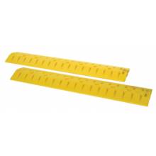 Eagle Mfg 1793 00205 9' Speed Bump Cable Guard Yellow
