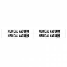 Brady 90329 Medical Vacuum Gas Pipemarker For 1" To 2-1/2"