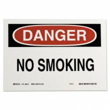 Brady 88370 No Smoking Sign  B-302 7In H X 10In W