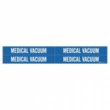 Brady 90256 Medical Vacuum Gas Pipemarker For 1" To 2-1/2"