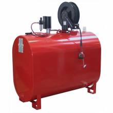 American Lube 275A-R15P 275-Gallon Single-Wall Horizontal Obround Tank Package