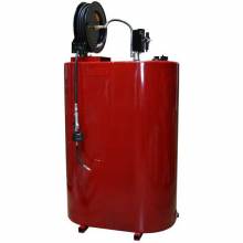 American Lube 275VDW-R25D 275-Gallon Double-Wall Vertical Obround Tank Package