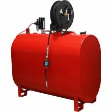 American Lube 275A-RWOA 275-Gallon Single-Wall Horizontal Obround Tank Package for Waste Oil