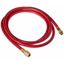 Yellow Jacket 27696 96", Red, 1/2" Fe. Acme x 14mm Male, Auto Manifold Hose