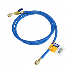 Yellow Jacket 29272 72", Blue, compact ball valve, PLUS II 1/4" hose