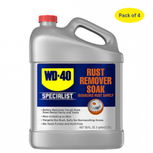 WD-40 30004 (300042) Specialist Rust Remover Soak, One Gallon O/S 4PK