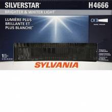 Sylvania Automotive 30808 Sylvania H4666 Silverstar Sealed Beam Headlight, 1 Pack