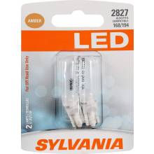 Sylvania Automotive 31120 Sylvania 2827 Amber Syl Led Mini Bulb, 2 Packs