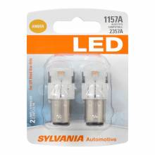 Sylvania Automotive 31167 Sylvania 1157A Amber Syl Led Mini Bulb Mini Bulb, 2 Pack