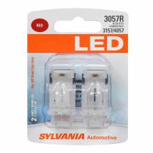 Sylvania Automotive 31169 Sylvania 3057R Red Syl Led Mini Bulb, 2 Pack