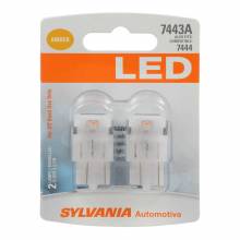 Sylvania Automotive 31177 Sylvania 7443 Amber Led Mini Bulb, 2 Pack