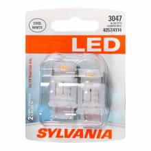 Sylvania Automotive 31183 Sylvania 3047 White Syl Led Mini Bulb, 2 Pack