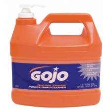 Gojo 0955-04 1-Gal W/Pump Natural Orange Lotion W/Pumice Hand (1 BTL)