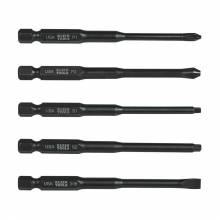 Klein Tools 32234 Power Driver Set, Assorted Bits, 3-1/2-Inch