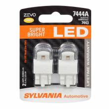 Sylvania Automotive 32717 Sylvania 7444 Amber Zevo Led Mini Bulb, 2 Pack