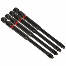Klein Tools 32795 Pro Impact Power Bits, Assorted 4-Pack